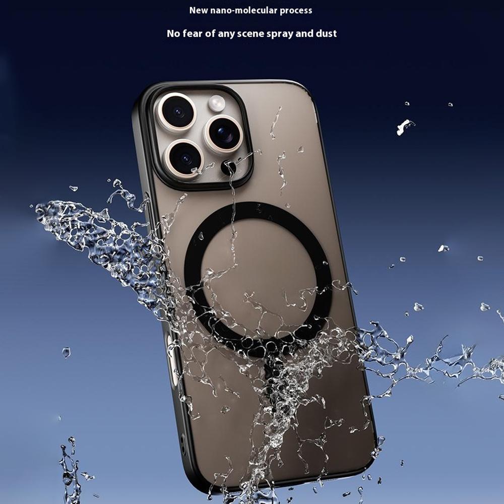 For iPhone 16 Pro Case Compatible with MagSafe Matte PC Back Cover