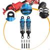 2 Pieces Hydraulic Shock Absorbers for RC Car 1/12 1/16 Replacement Upgrade Dampers Set Shocks
