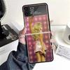 CR66 S-Sabrina C-Carpenter Чехлы Для Samsung Galaxy Z Flip 4 5 6 7 3 Z Flip7 Flip6 Flip4 Flip5 Flip3 5G Жесткие Ударопрочные Fundas C