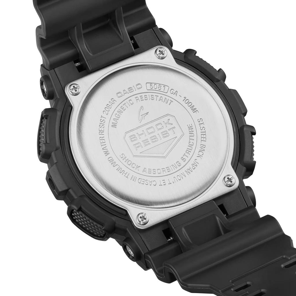 Sports Watch Black G-Shock GA-100MF-1AER