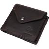 Vintage Wallet with Coin Holder Made of Genuine Leather GRANDE PELLE Wallet 16803 Brown