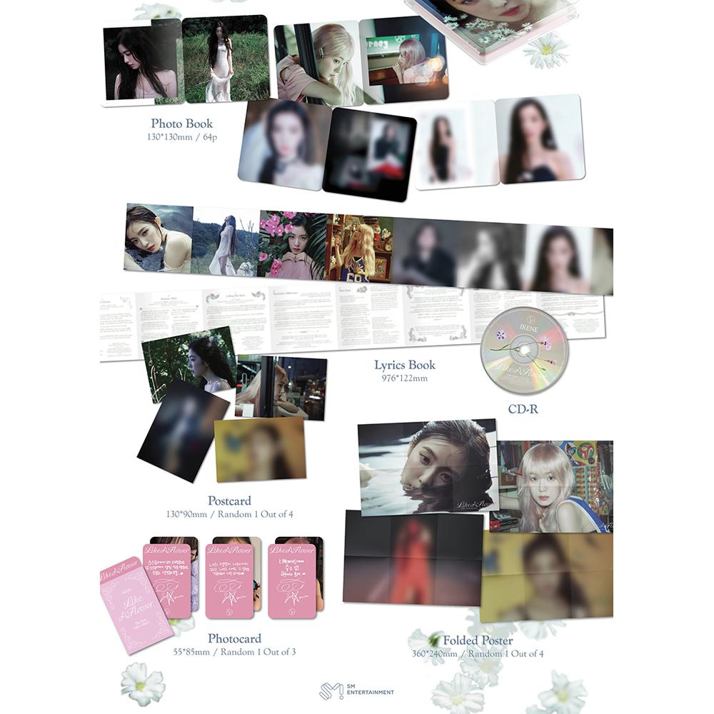 IRENE - Like A Flower (Case Ver.) Incl. Random Selfie