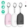 2/3Pcs USB Rechargeable 130dB Safety Personal Alarms Siren for Women Kids Elder Self Defense Alarm