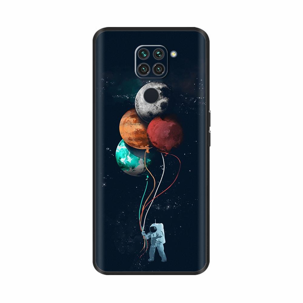 Чехол Для Xiaomi Redmi Note 9 Чехол Мягкая Черная Силиконовая Задняя Крышка Для Redmi Note9 Чехол Redmi Note 9 Чехол Funda Coque Бампер Оболочка