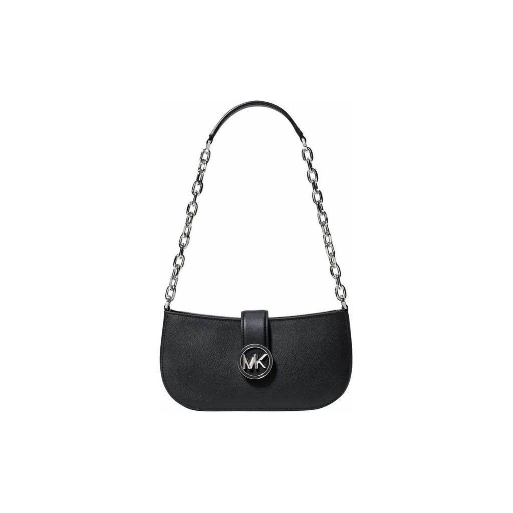 Michael Kors MK Carmen Кожаная сумка через плечо Женские сумки Черный 35H3SNMC0L-BLACK
