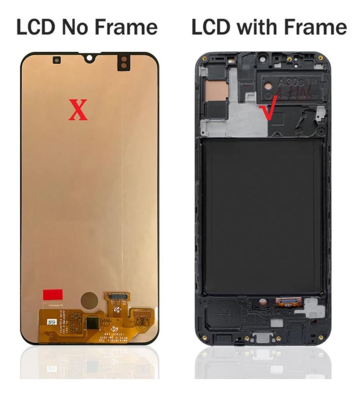 ЖК-дисплей с рамкой для Samsung A30s A307 Oled