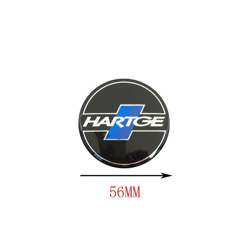 Car Wheels Center Hub Cap Stickers HARTGE Logo For Germany Modified RANGE ROVER Decorative Label Car Styling Badge Accessories