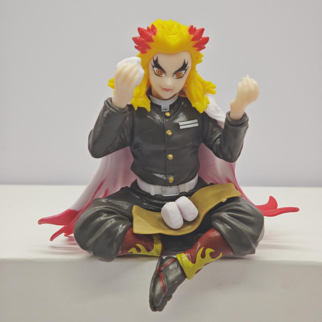 Anime Demon Slayer Action Figures Tanjirou Tomioka GiyuuZenitsu Kochou Nezuko Anime Figure Collect Kid Doll Toys for Children SS