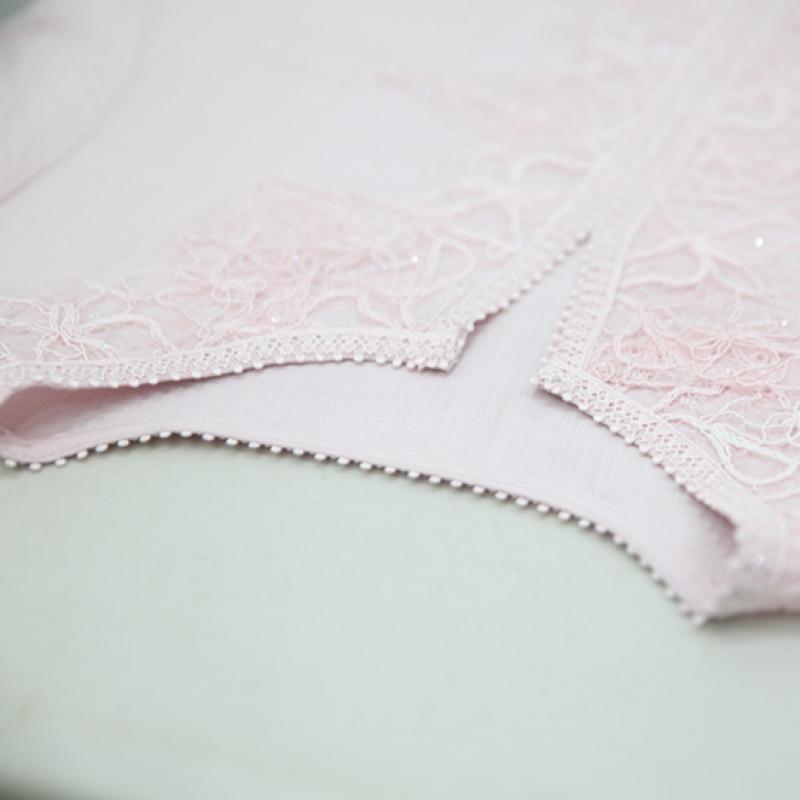Shiz Madam Half Sleeve Lace DeTail T shirT T57518