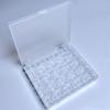 25 Grid Clear Empty Bobbins Storage Boxes Plastic Bobbins Spool Storage Box For Household DIY Sewing Machine Accessories Tool