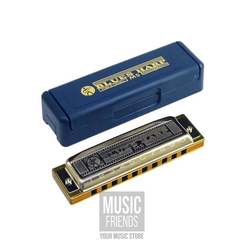 HOHNER Blues Harp/F блюзовая гармошка 10 отверстий M533066X