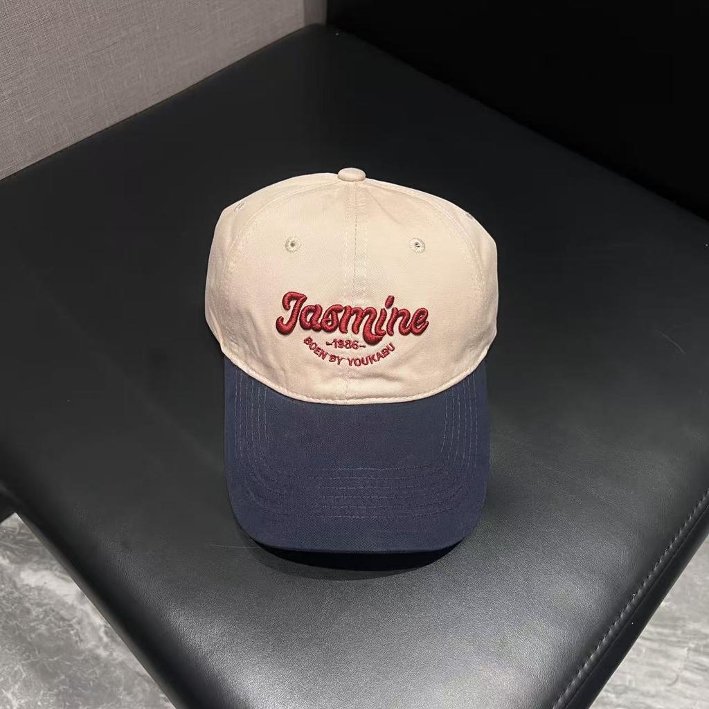 Цветное matching letter hat женская летняя для активного отдыха альпинизма мягкий верх бейсболка козырек солнцезащитный широкий козырек подчеркивает лицо маленькая кепка
