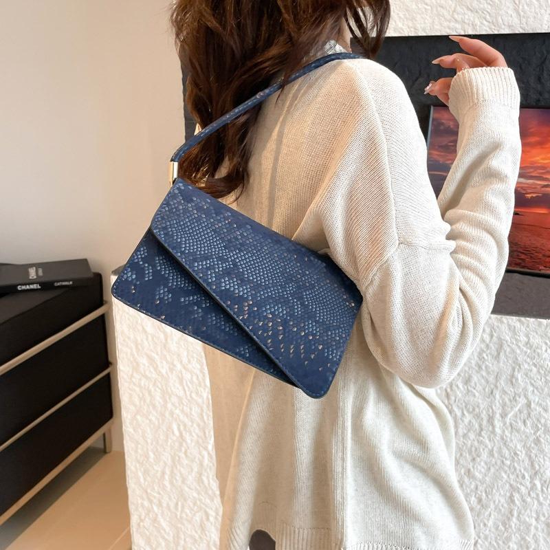 Премиальная ретро сумка через плечо женская новая нишевая дизайнерская сумка подмышку модная универсальная сумка для поездок на работу