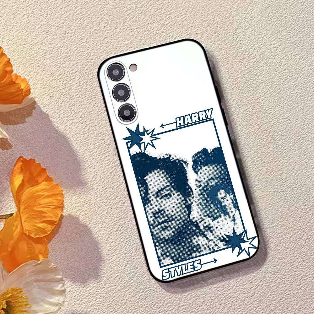 H-HaRRy Music S-Styles Чехол для телефона Черный Силиконовый Мягкий Для Samsung Galaxy A73,A72,A71,A70,A53,A52,A51