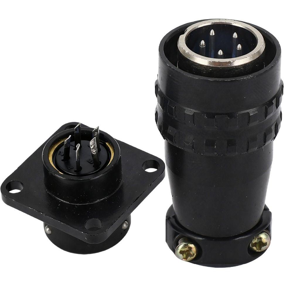 5 Pin Panel Aviation Connector XS16J5P Male Plug Female Socket Aviation Plug Socket Power