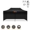 Pavillon pliable - Tourtecs 3x6m - Imperméable - Cadre en acier - Hauteur réglable jusqu'à 3,4m