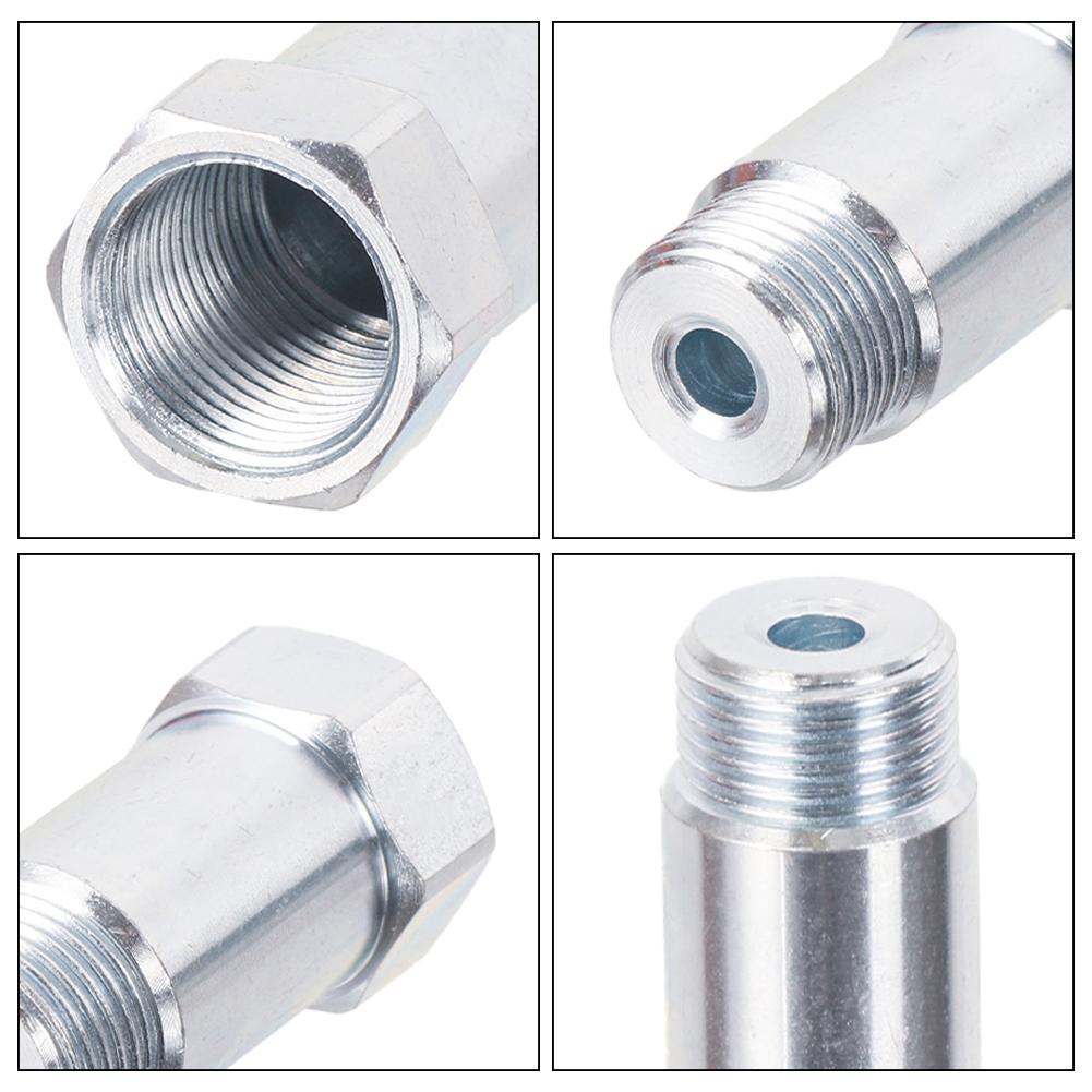 M18x1.5 автомобильный датчик кислорода O2 проставка удлинитель испытательной трубы адаптер удлинитель CEL HHO 45 мм пробка испытательная труба исправление контрольной лампы двигателя автозапчасти