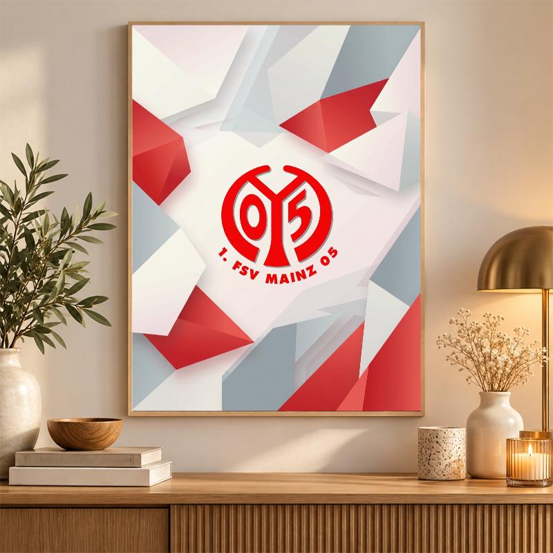 Mainz FC Diamond Painting Kit 5D Full Drill DIY Diamond Mosaic Wall Art Home Decor
