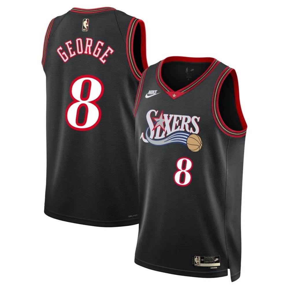 Men's Nike Basketball Jerseys Men's Black Moderate