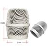 Part DIY Mic Windscreen Microphone Mesh Head Microphone Grill Head Mic Mesh Cover Replacement Head