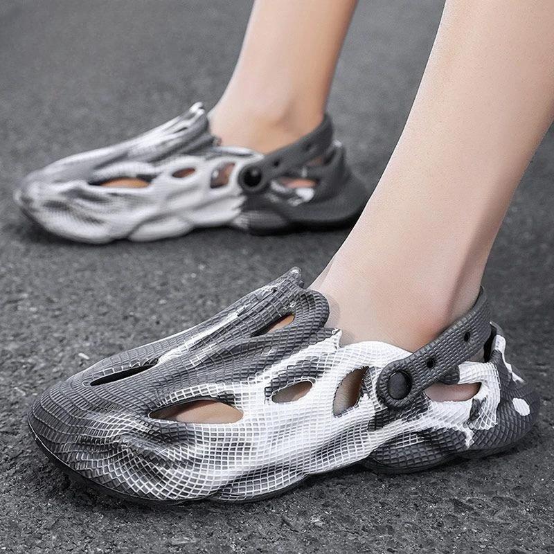 Модная мужская обувь Eva Slip-resistant Beach Slides PVC Cheap Shoes Стильная горячая резиновая мужская тапочка Mascullino Ликвидация летней распродажи