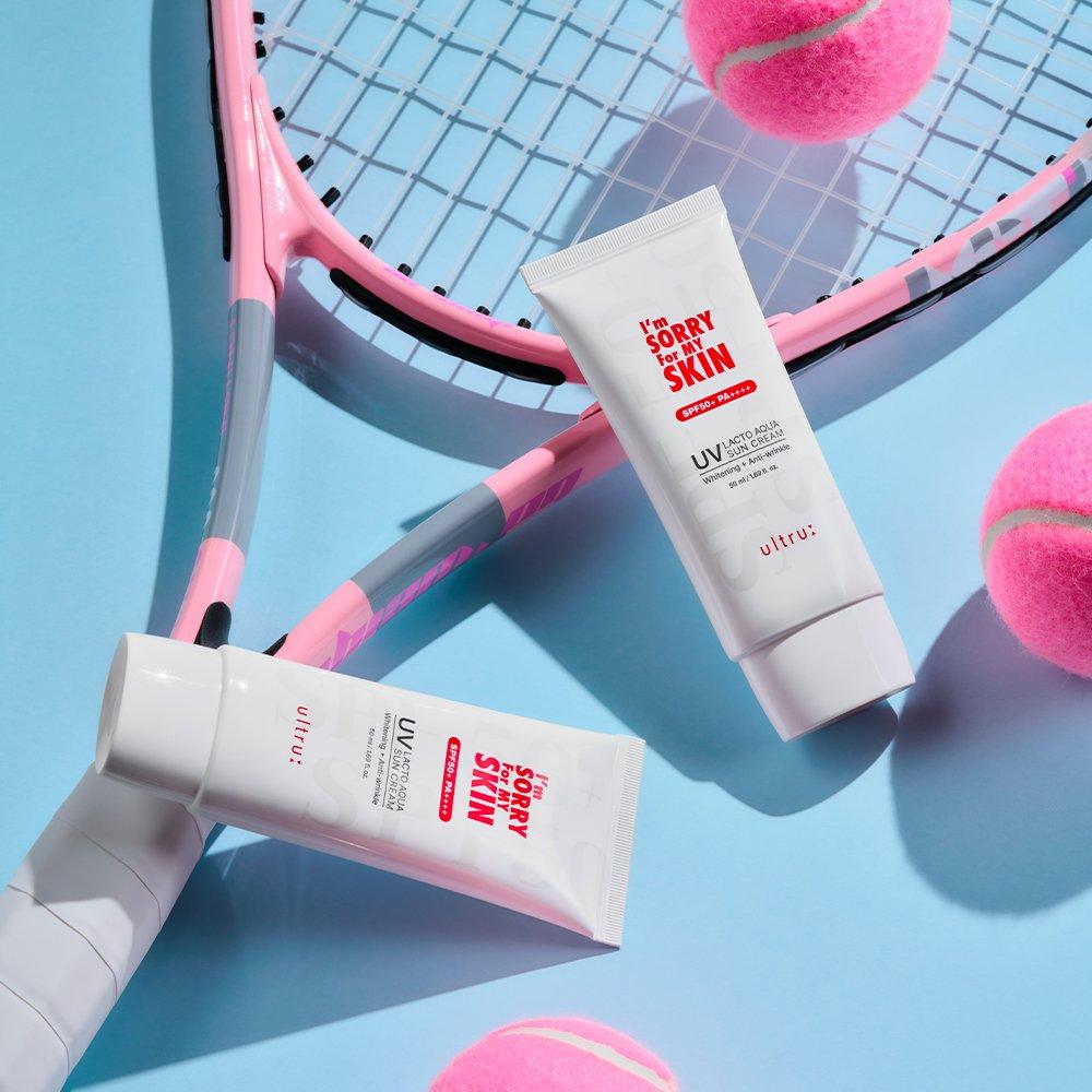 ULTRU [Влагостойкость] Солнцезащитный крем Lacto Aqua Sun Cream от I'm Sorry For My Skin 50 мл