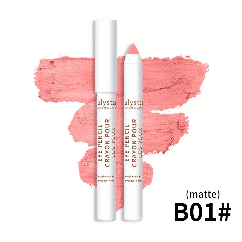 Halloween Polarized Monochrome Eyeshadow Stick Matte Micro Waterproof Lasting Sequins Eyeshadow Cosmetics