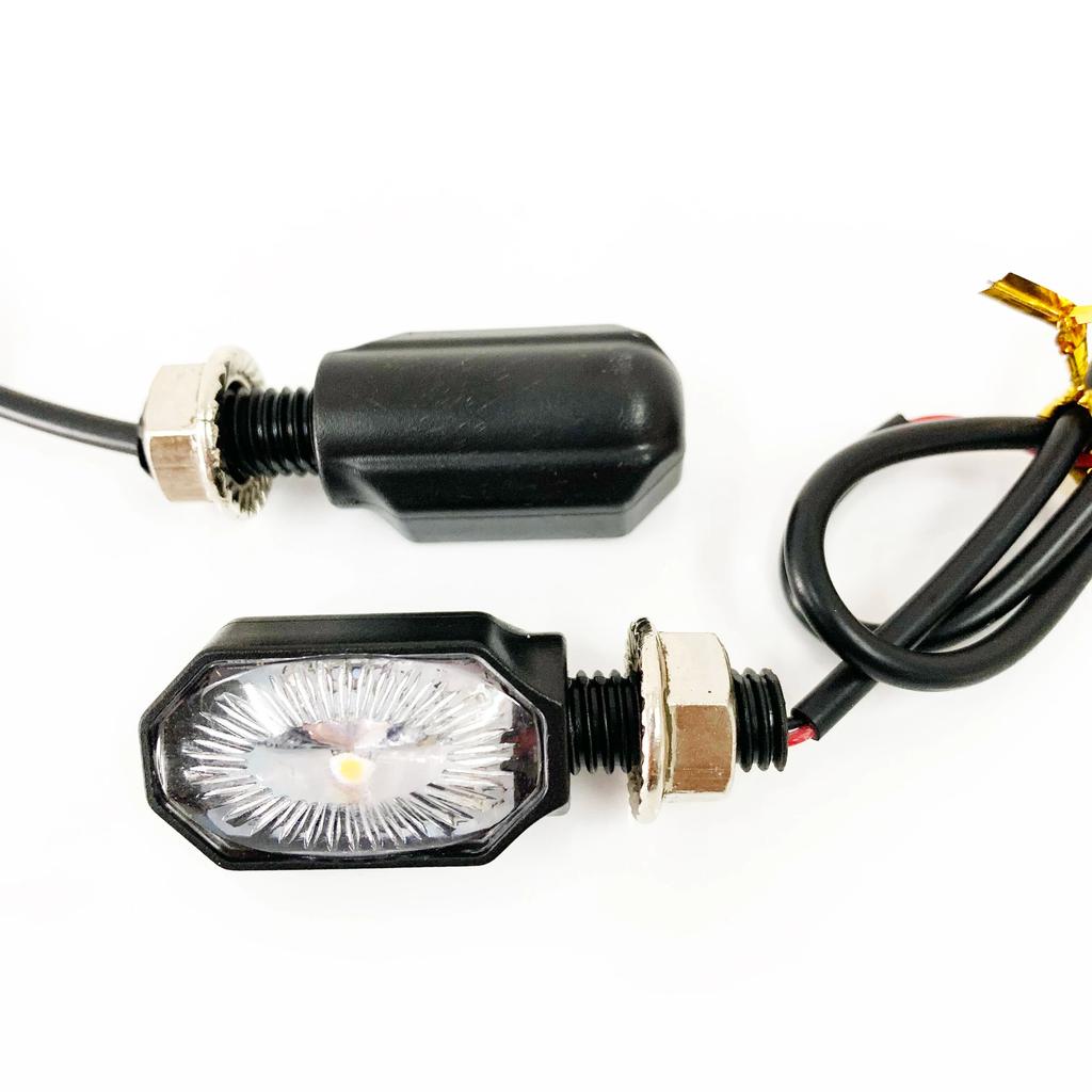 Универсальный мини-сигнальный фонарь для мотоцикла, овальный поворотник, мигающий для 700 Raptor Yamaha Enduro, фара H7 Led для мотоцикла для скутера