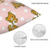 Rilakkumas Cartoon (2) Pillow Cover Fashion Pillow Case For Sofa Home Decoration Cushion Cover Square Design Pillowcases Gift