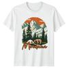 Montana BR Туристическая футболка Outdoor Приключение Сувенир Подарок FR Для Него и Нее Винтажная Унисекс Дизайнерская одежда Homme