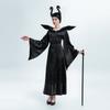 Mistress Maleficent Costume Women Halloween Cosplay Fancy Dress Outfit Fantasy Theme Stage Performance