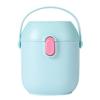 Baby Milk Powder Dispenser Portable Cute Large Capacity Fruit Snack Storage Box for Travel Blue