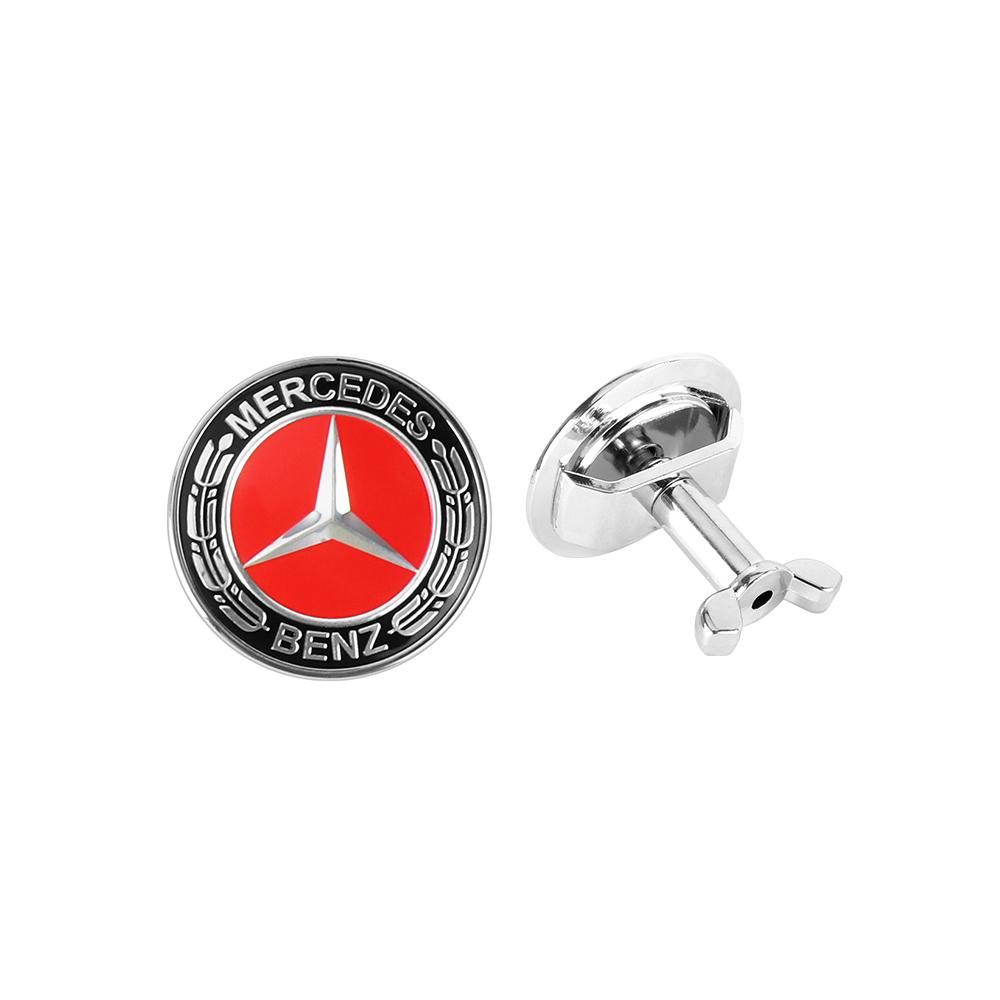 XDLS2 42MM Car Front Hood Emblem Covers Auto Decoration Accessories For Mercedes Benz AMG A B C D M S R G Class GLK CLA W447 W204 W205