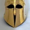 Greek Medieval  Corinthian Helmet Brass 18 Gauge Knight Helmet