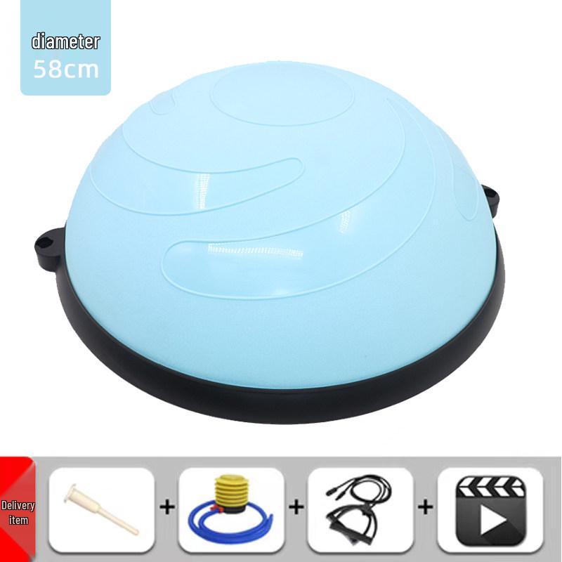 Laimijia Thickened Half-Balance Ball for Yoga, Pilates, and Fitness
