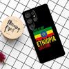 Чехол с флагом Эфиопии для Samsung Galaxy S24 FE S20 FE S21 S22 S23 S24 S25 Ultra S9 S10 S25 Plus