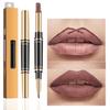 2g Practical Long Lifespan Elegant Lipstick Double Head Pen for Dating