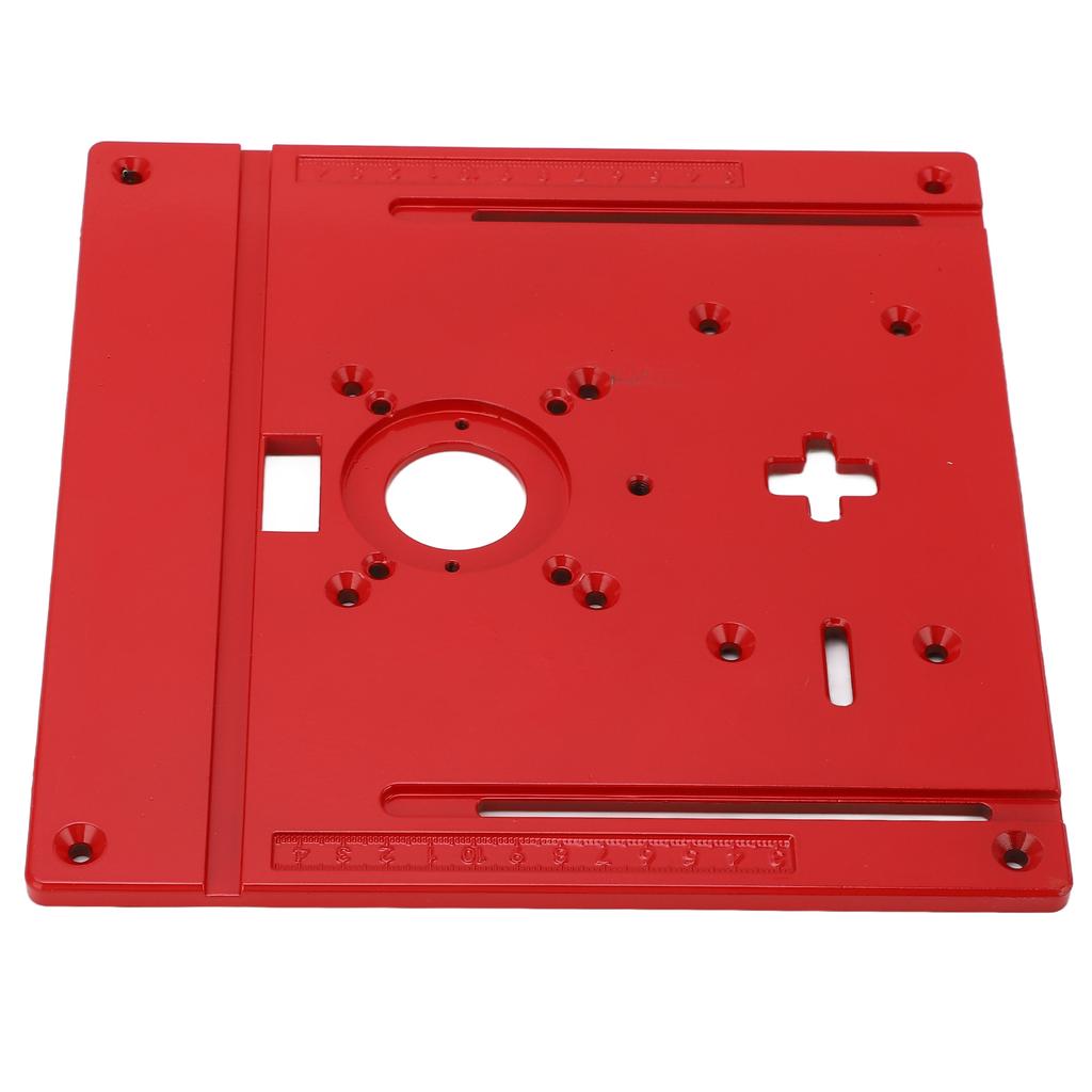 Деревообрабатывающий торцовочный станок Перекидная доска Алюминиевый сплав Лобзик Триммер Фрезерный стол Вставная пластина