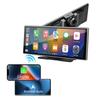 ABS 11.26 Inch 2.5D HD Screen Car DVR Video Recorder Dash Cam Rearview 11.26 Dash Cam Driving Vehicle Cam