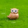 Микропейзаж Милая фигурка совы Украшения Садовые украшения Аксессуары Виджет для рабочего стола автомобиля