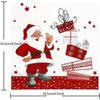 20/40/60pcs Christmas Party Napkins - Santa Claus,Holiday Table Decorations - Disposable Dinner Napkins for Christmas Dinner