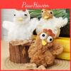 Red Book Collectible Rooster Plush Toy With Sound For Kids Room Decor