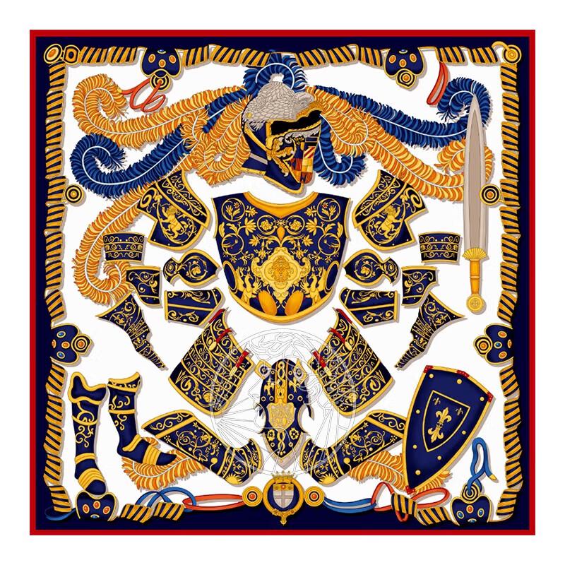 ITARORA Mulberry Silk Square Scarf