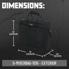 Gator Cases Gator Mixer Carrying Bag, 15"x15"x5.5", Nylon, G-MIXERBAG Series, G-MIXERBAG-1515