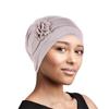 Muslim Scarf Cap Softness Cancer Chemo Beanies Cap Turban Hats Women  Hijab Headwrap Headwear