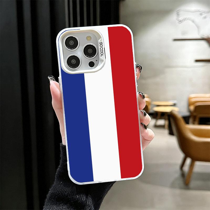 Франция Эйфелева башня Париж Ударопрочный чехол для телефона для iPhone 17 Air 16 16E 15 Pro Max 14 Plus 13 Mini 12 Задняя крышка Противоударный Fund