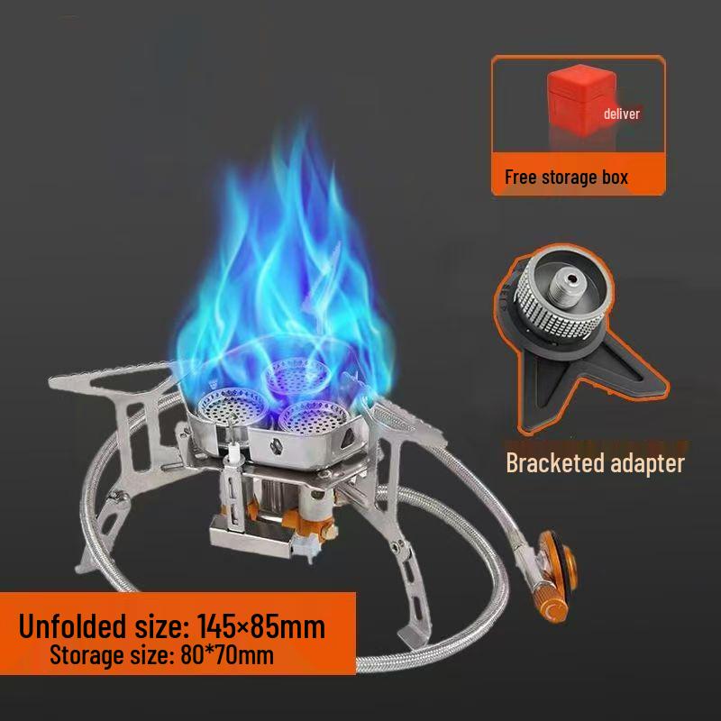 Fire Maple Wildfire 2 Portable Split Gas Stove - Windproof Outdoor Camping Cookware