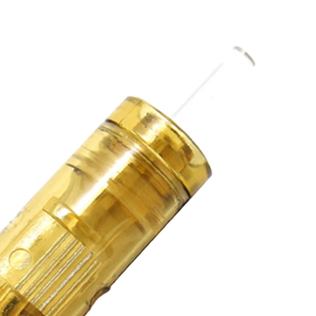 20 шт. Картриджные иглы для татуировки из нержавеющей стали Равномерный выход Быстрая окраска Золотые картриджные иглы для татуировки