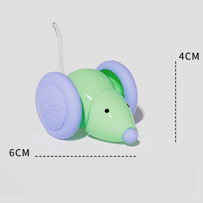 Электрическая мышь, автомобиль, игрушки для домашних животных, интерактивная игрушка для кошек, автоматическая головоломка с интеллектуальным обходом препятствий, товары для домашних животных