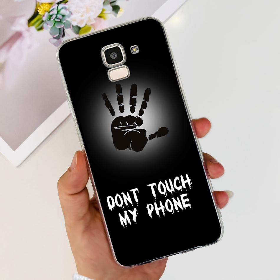 Чехол для телефона Samsung Galaxy J6 J6+ 2018 Samsung J 6 J6 Plus SM-J600F J610G Модный Крутой Узор Мягкий Силиконовый ТПУ Чехлы